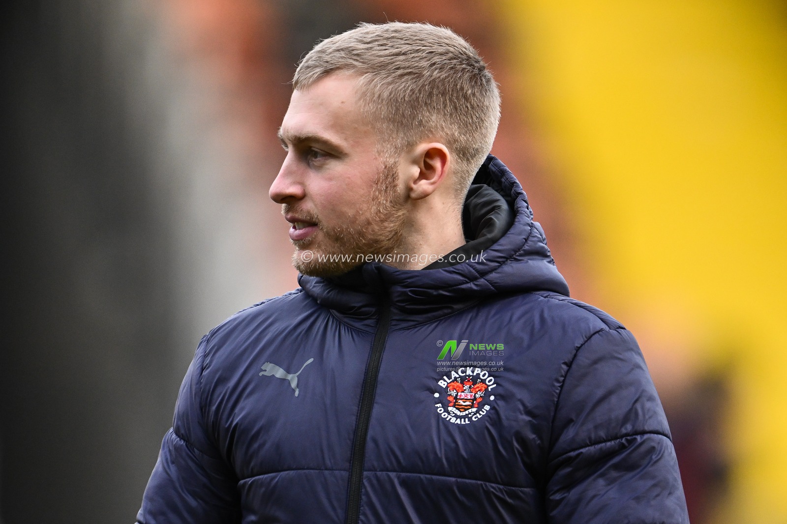 during the Sky Bet League 1 match Blackpool vs Charlton Athletic at Bloomfield Road, Blackpool, United Kingdom, 27th January 2024

(Photo by Craig Thomas/News Images)