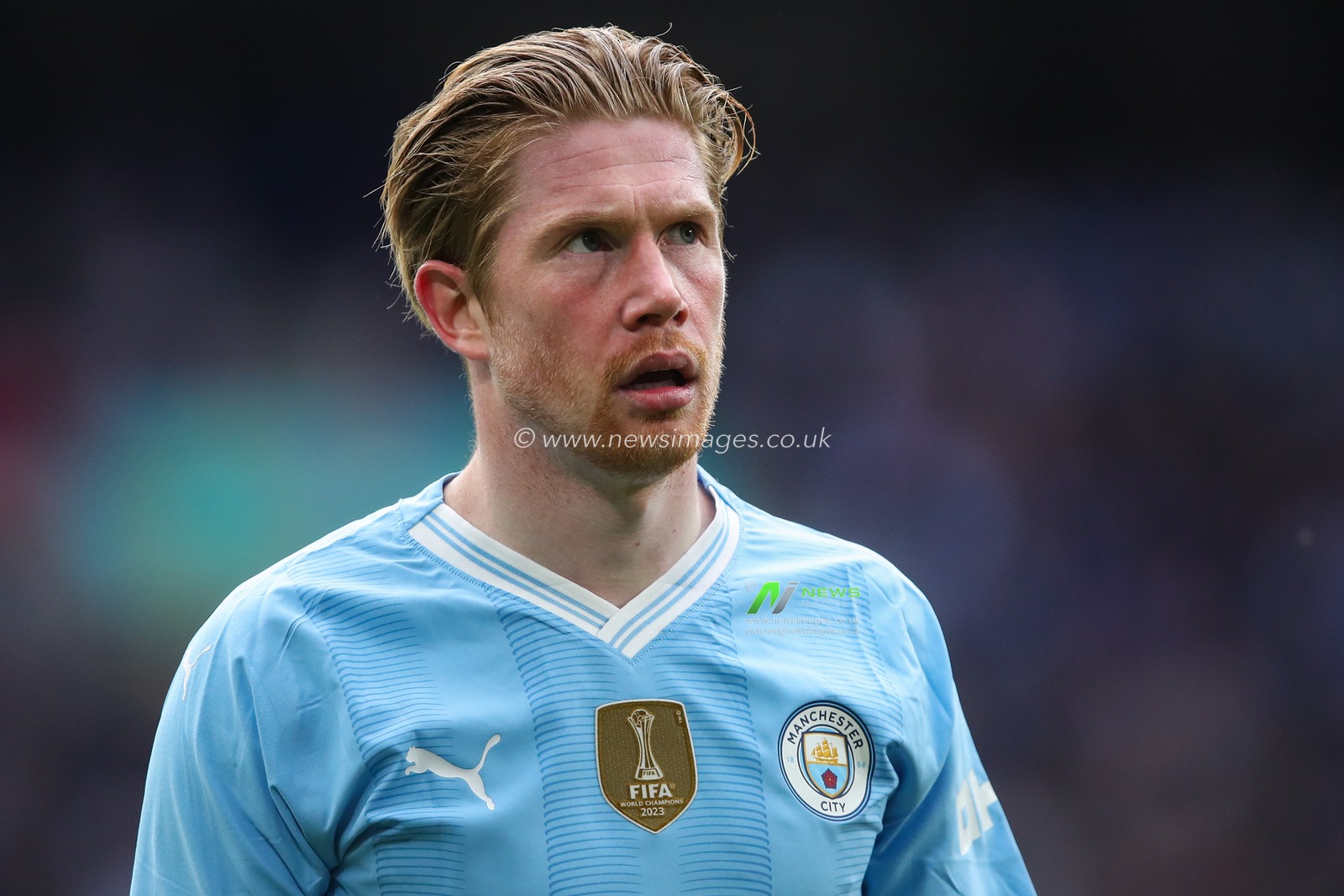 Kevin De Bruyne of Manchester City during the Emirates FA Cup Semi-Final match Manchester City vs Chelsea at Wembley Stadium, London, United Kingdom, 20th April 2024

(Photo by Gareth Evans/News Images)