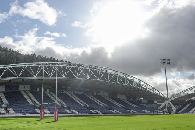 A general view of The Accu Stadium during the Betfred Super League Round 2 match Huddersfield Giants vs Wakefield Trinity at Accu Stadium, Huddersfield, United Kingdom on 22 February 2026

(Photo by Mark Cosgrove/News Images)