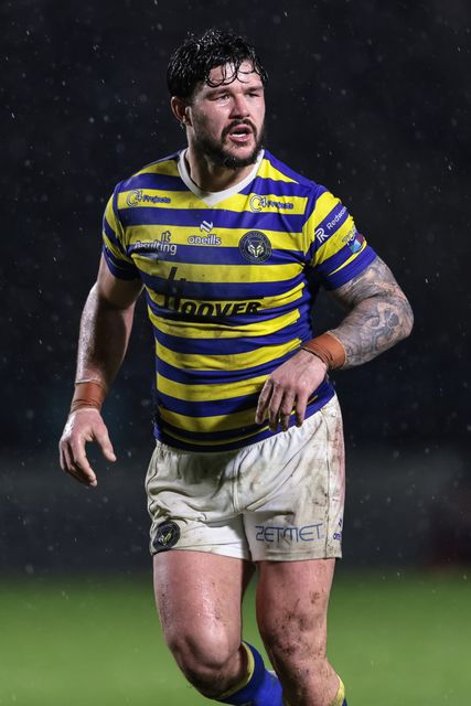 James Bentley of Warrington Wolves during the Pre Season match Warrington Wolves vs Leigh Leopards at Halliwell Jones Stadium, Warrington, United Kingdom, 30th January 2026

(Photo by Mark Cosgrove/News Images)