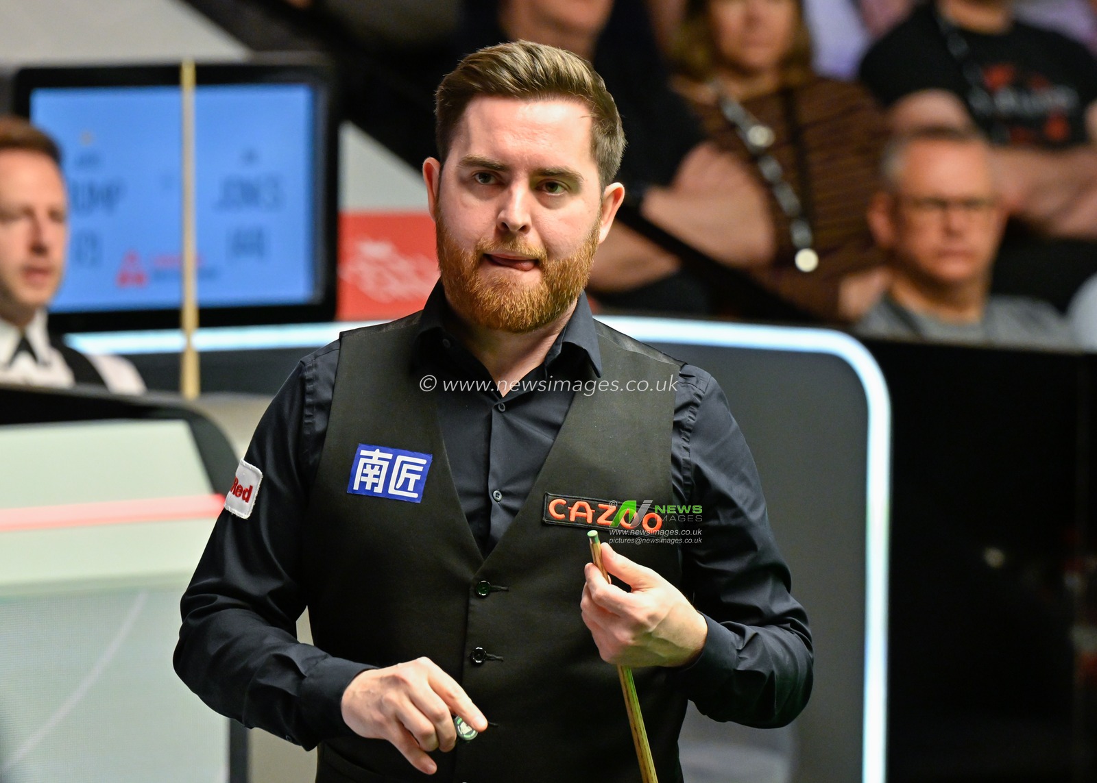 Jak Jones, during the Cazoo World Championships 2024 at Crucible Theatre, Sheffield, United Kingdom, 1st May 2024

(Photo by Cody Froggatt/News Images)