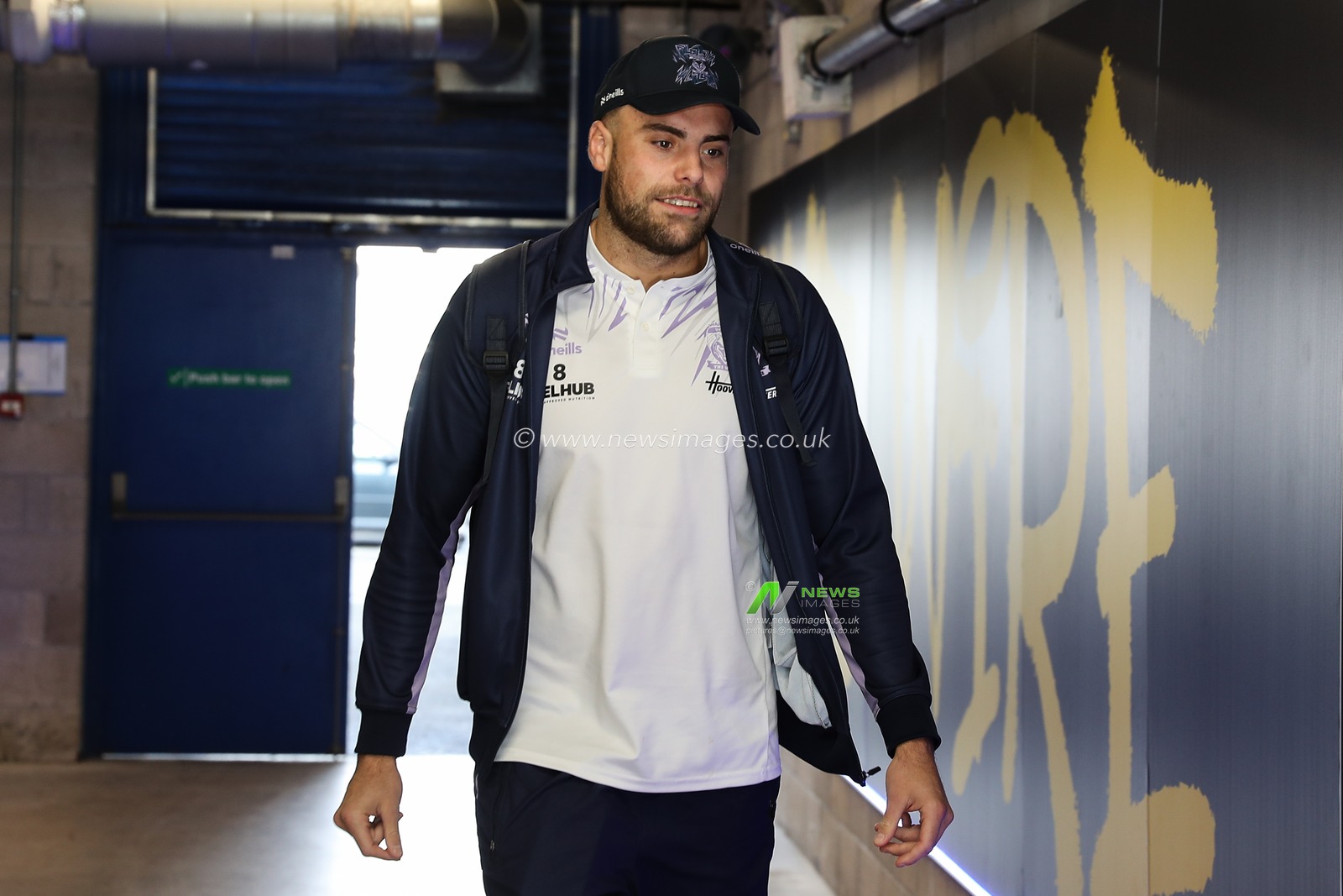 James Harrison of Warrington Wolves arrives ahead of the Betfred Super League Round 4 match Warrington Wolves vs Wakefield Trinity at Halliwell Jones Stadium, Warrington, United Kingdom, 9th March 2025

(Photo by Gareth Evans/News Images)