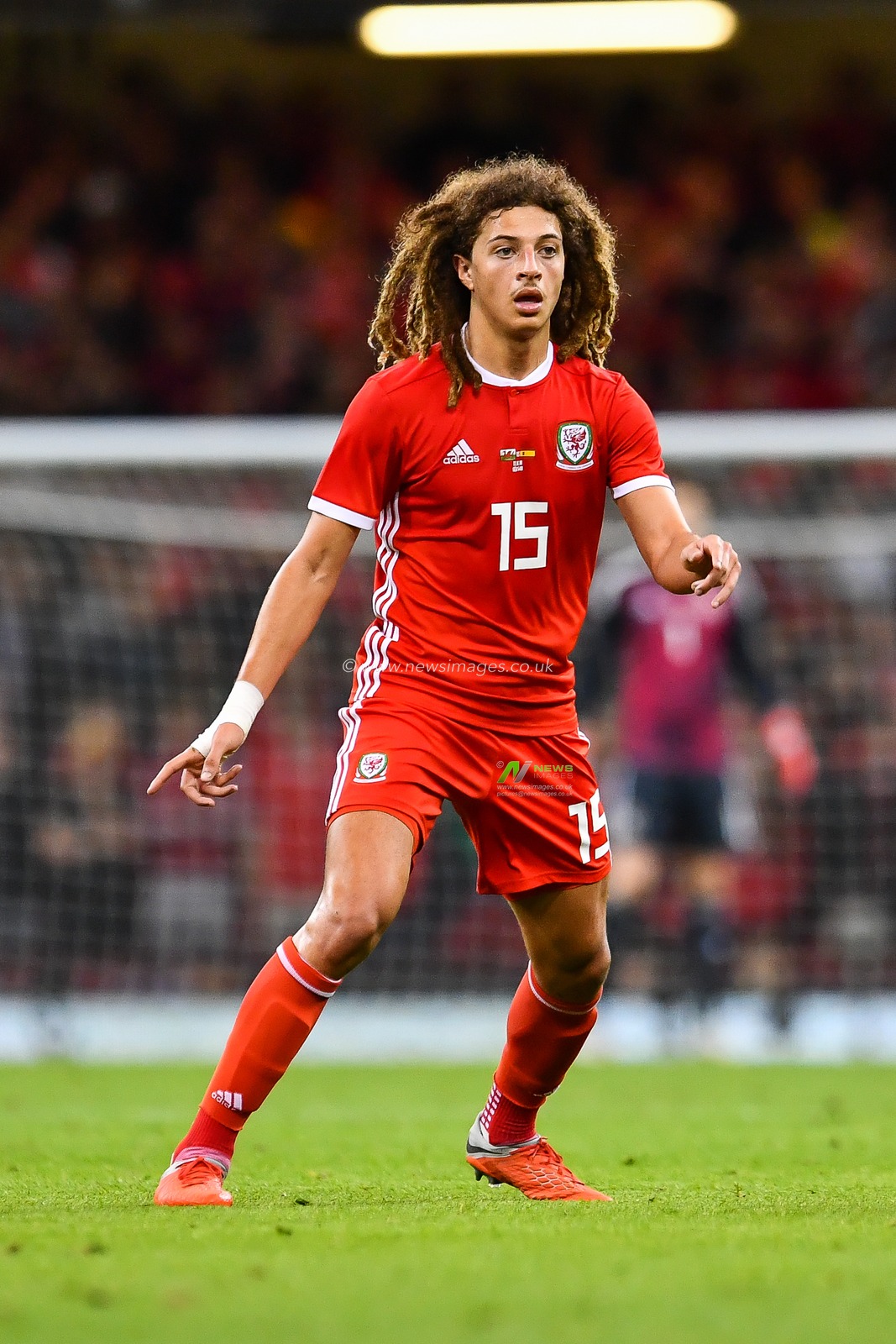 11th October 2018 , Principality Stadium, Cardiff, Wales ; International friendly, Wales v Spain ; Ethan Ampadu of Wales

Credit: Craig Thomas/News Images