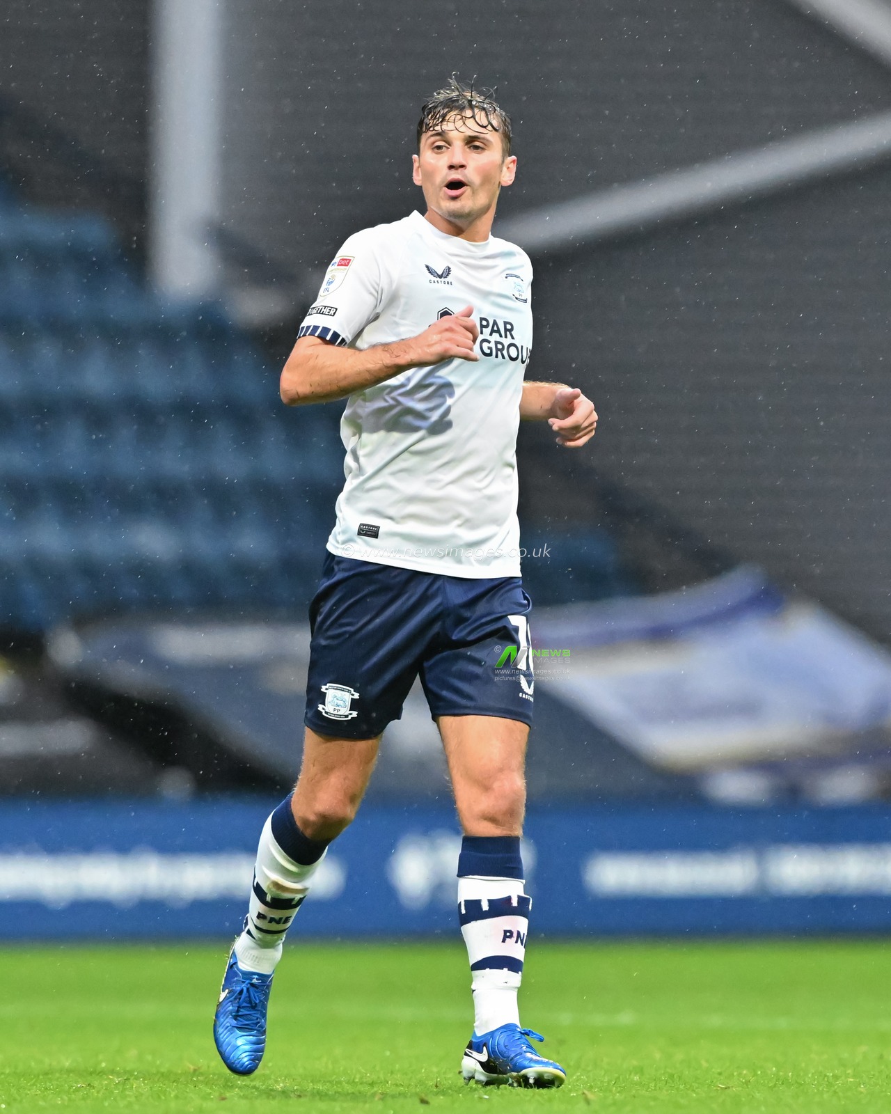 Ryan Ledson of Preston North End during the Carabao Cup match Preston North End vs Sunderland at Deepdale, Preston, United Kingdom, 13th August 2024

(Photo by Cody Froggatt/News Images)