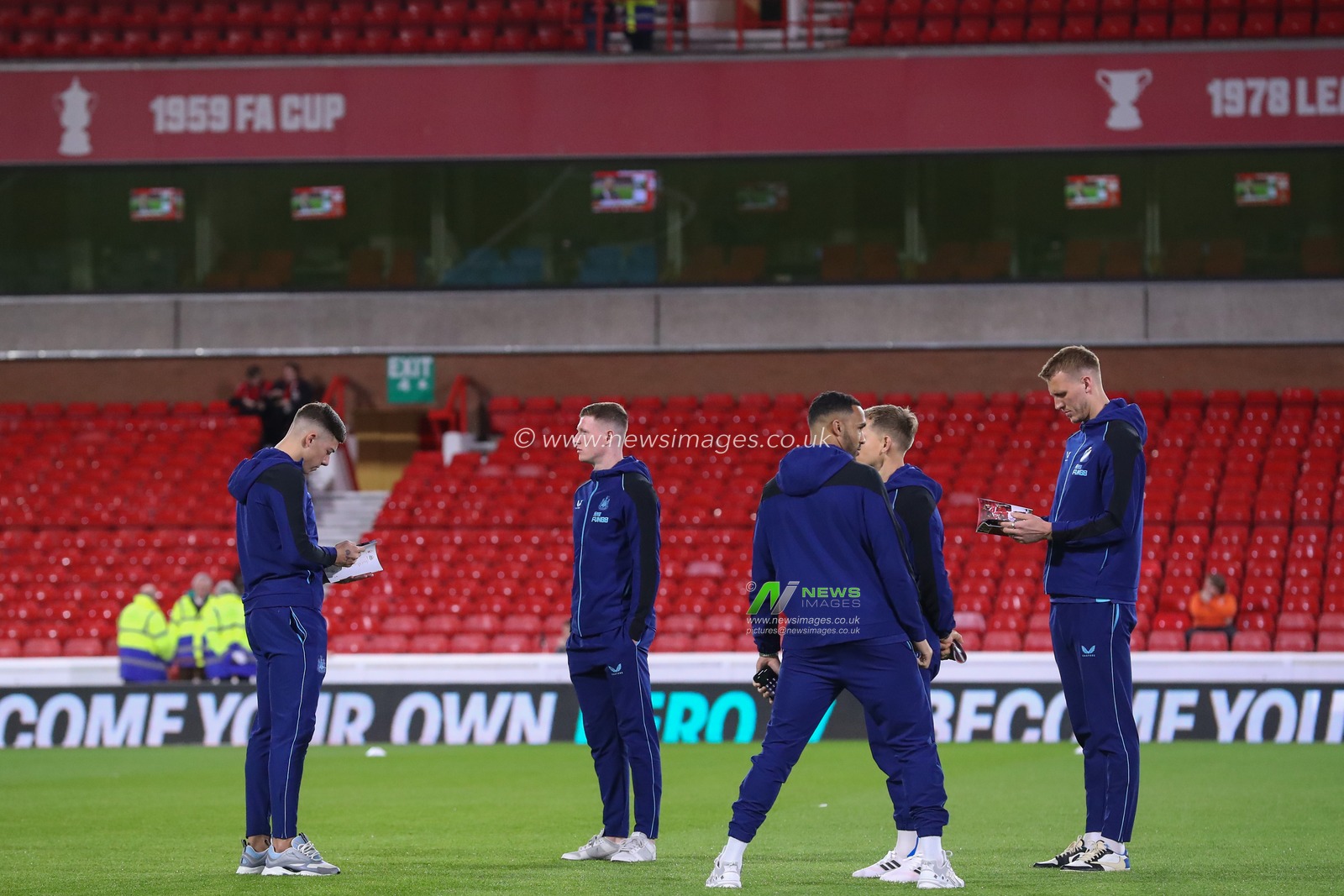Newcastle United players arrive ahead of the Premier League match Nottingham Forest vs Newcastle United at City Ground, Nottingham, United Kingdom, 17th March 2023

(Photo by Gareth Evans/News Images)