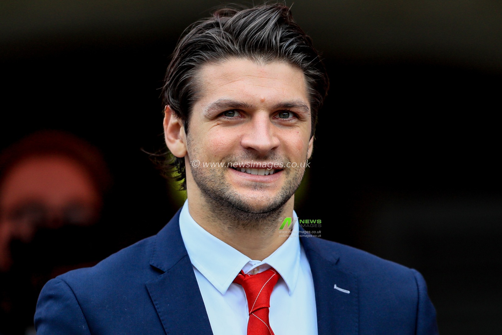 22nd February 2020, Oakwell, Barnsley, England; Sky Bet Championship, Barnsley v Middlesbrough : George Friend (3) of Middlesbrough arrives at Oakwell