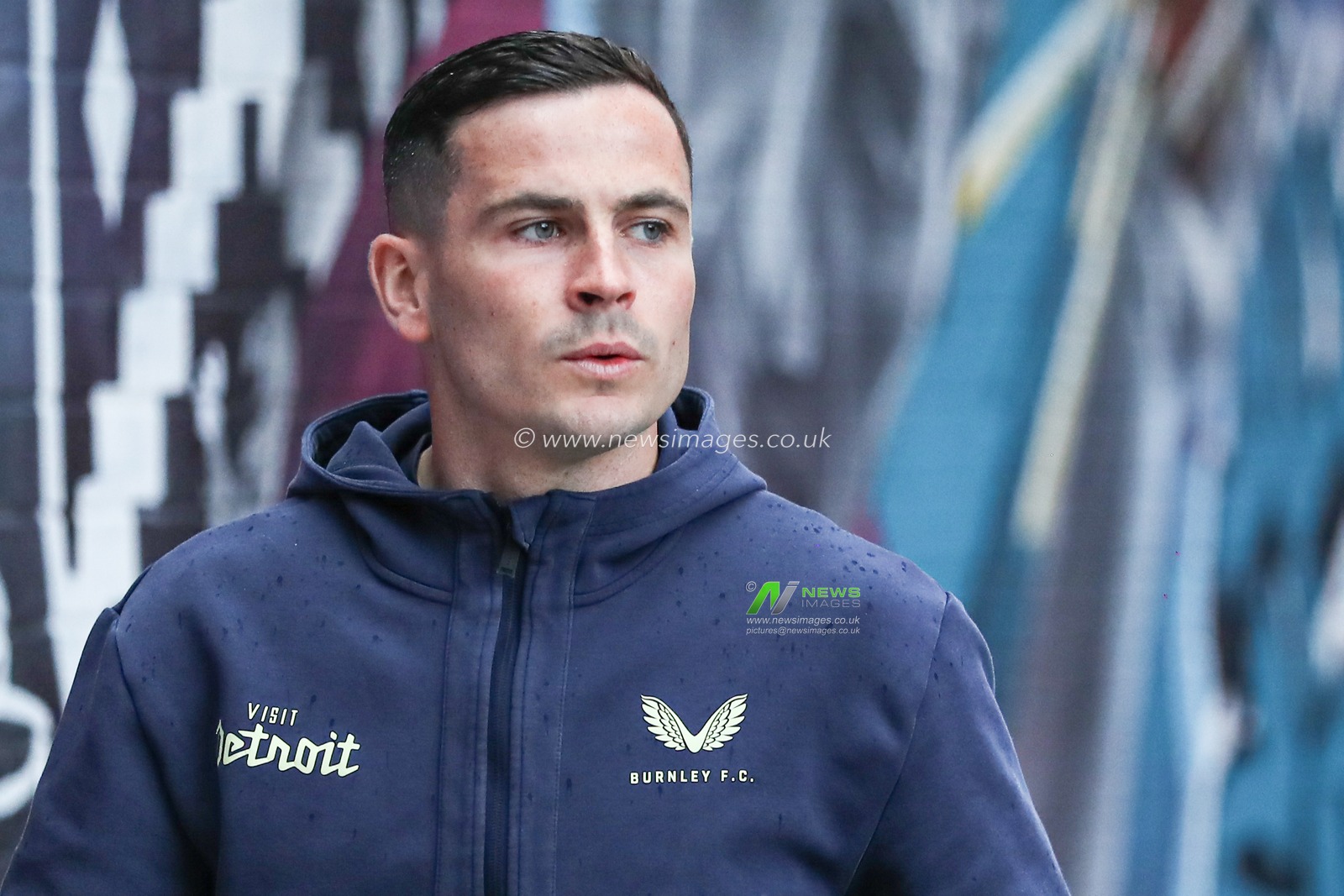 Josh Cullen of Burnley arrives at stadium ahead of the Sky Bet Championship match Burnley vs Sheffield United at Turf Moor, Burnley, United Kingdom, 21st April 2025

(Photo by Jorge Horsted/News Images)