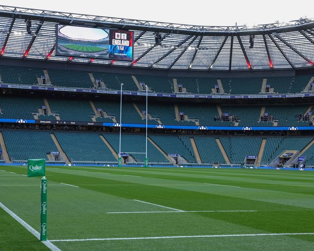 A general view of The Allianz Stadium during the Quilter Nations Series 2025 match England vs Fiji at Allianz Stadium,Twickenham, United Kingdom, 8th November 2025

(Photo by Mark Cosgrove/News Images)

*** GER AUT SUI OUT ***