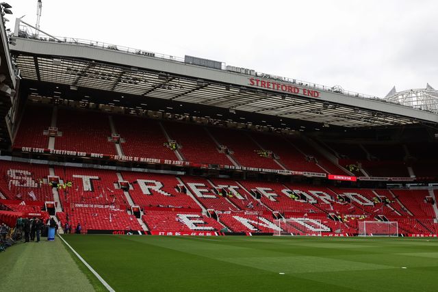 A general view of Old Trafford during the Premier League match Manchester United vs Liverpool at Old Trafford, Manchester, United Kingdom on 03 May 2026

(Photo by Mark Cosgrove/News Images)