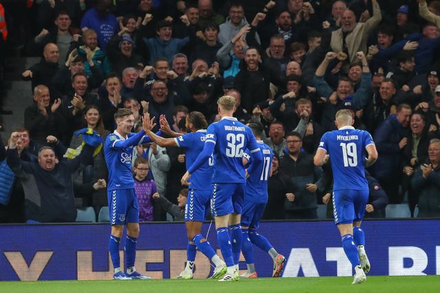 Carabao Cup Third Round Aston Villa v Everton