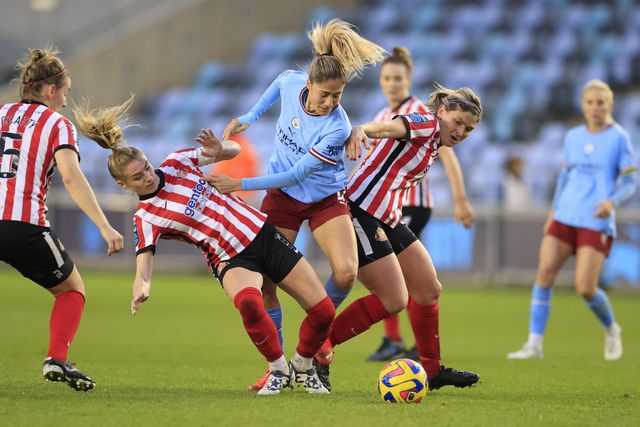 FA Womens Continental League Cup Manchester City Women v Sunderland AFC Women
