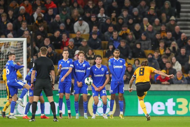 Carabao Cup Fourth Round Wolverhampton Wanderers v Gillingham