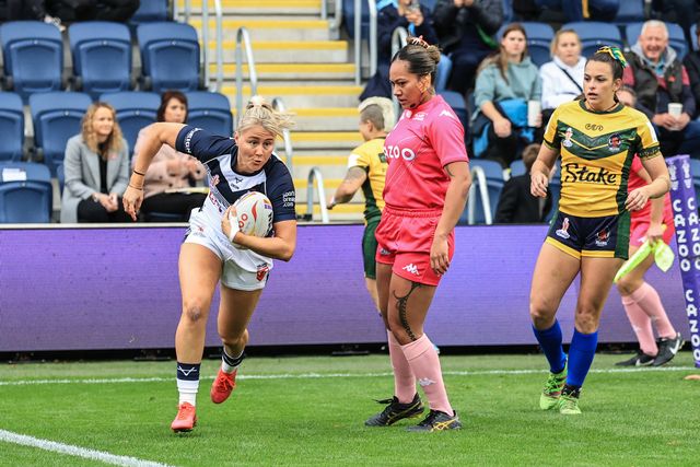 Women's Rugby League World Cup 2021 England Women v Brazil Women