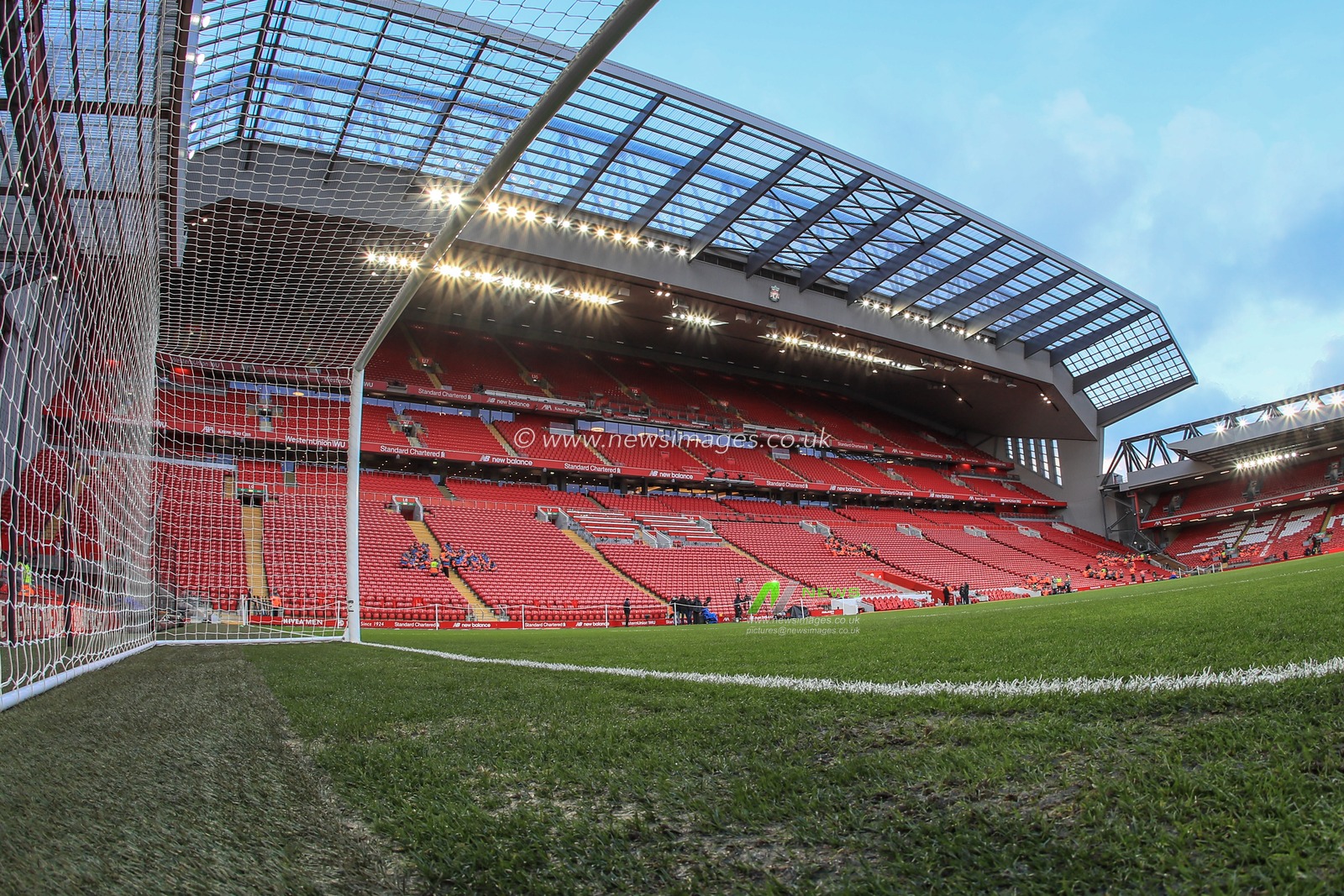 14th December 2019, Anfield, Liverpool, England; Premier League, Liverpool v Watford : A general view of Anfield ahead of this afternoonâ€™s game

Credit: Mark Cosgrove/News Images