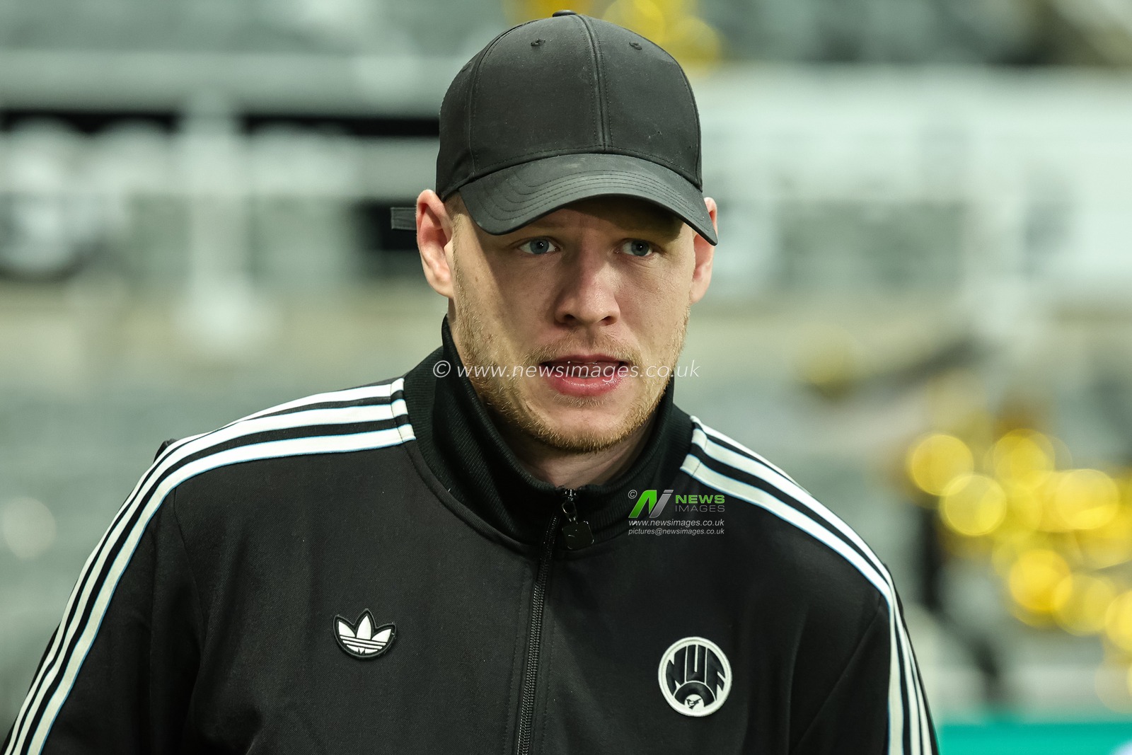 Newcastle Untied goalkeeper Aaron Ramsdale ewis Miley of Newcastle Untied arrives during the Carabao Cup Semi-finals First Leg Newcastle United vs Manchester City at St. James's Park, Newcastle, United Kingdom, 13th January 2026

(Photo by Mark Cosgrove/News Images)