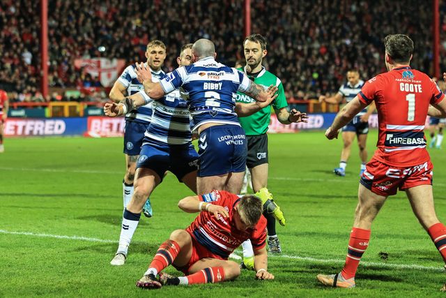 Betfred Super League Round 1 Hull KR v Wigan Warriors