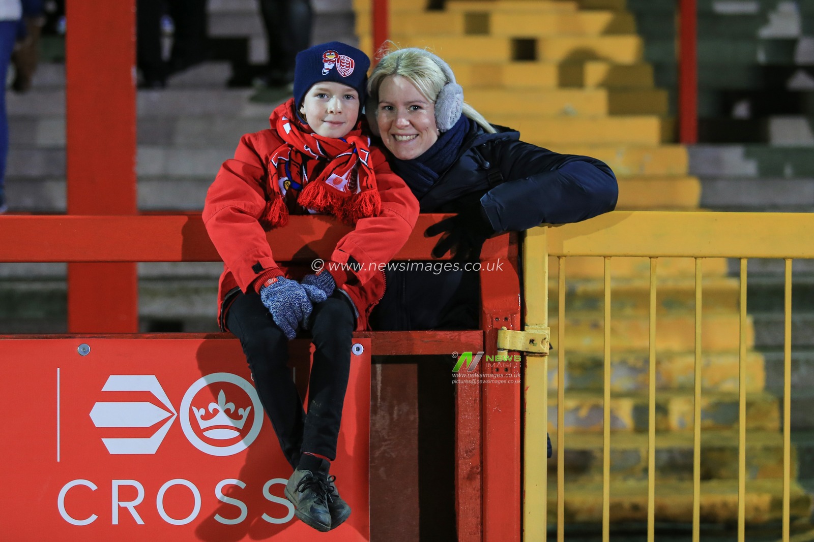 21st February 2020, Hull College Craven Park, Kingston upon Hull, England; Betfred Super League, Hull Kingston Rovers v Huddersfield Giants : Hull Kingston Rovers fans eagerly wait for the kick off