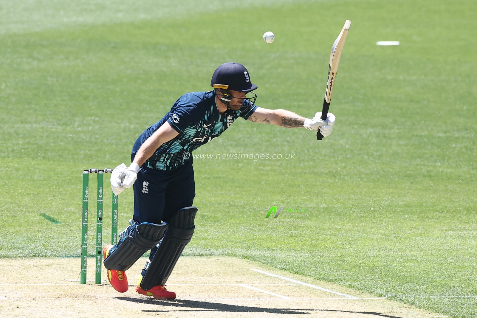 Phillip Salt of England is seen during the Dettol ODI Series match Australia vs England at Adelaide Oval, Adelaide, Australia, 17th November 2022

(Photo by Patrick Hoelscher/News Images)