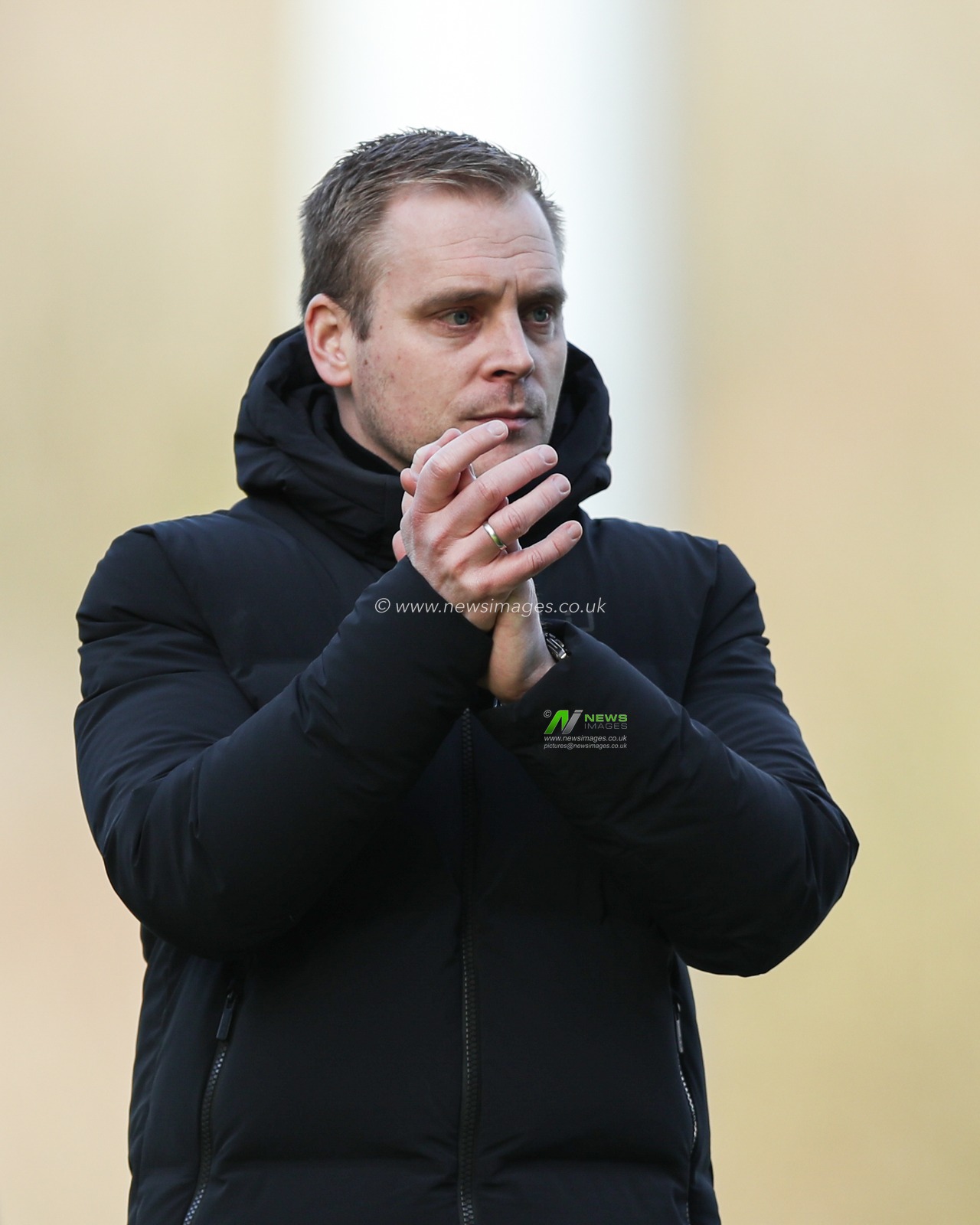 Johannes Hoff Thorup manager of Norwich City claps away support after the Sky Bet Championship match Blackburn Rovers vs Norwich City at Ewood Park, Blackburn, United Kingdom, 1st March 2025

(Photo by Jorge Horsted/News Images)