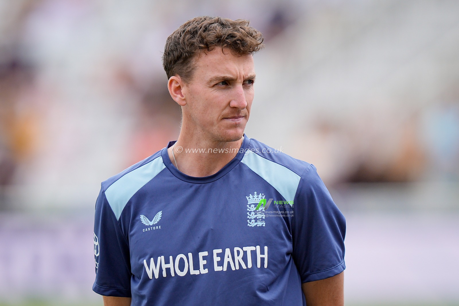 Harry Brook of England   during the post match presentations during the 3rd Rothesay Test Match Day 5 match England vs New Zealand at Trent Bridge, Nottingham, United Kingdom on 29 June 2026

(Photo by Maynard Manyowa/News Images)