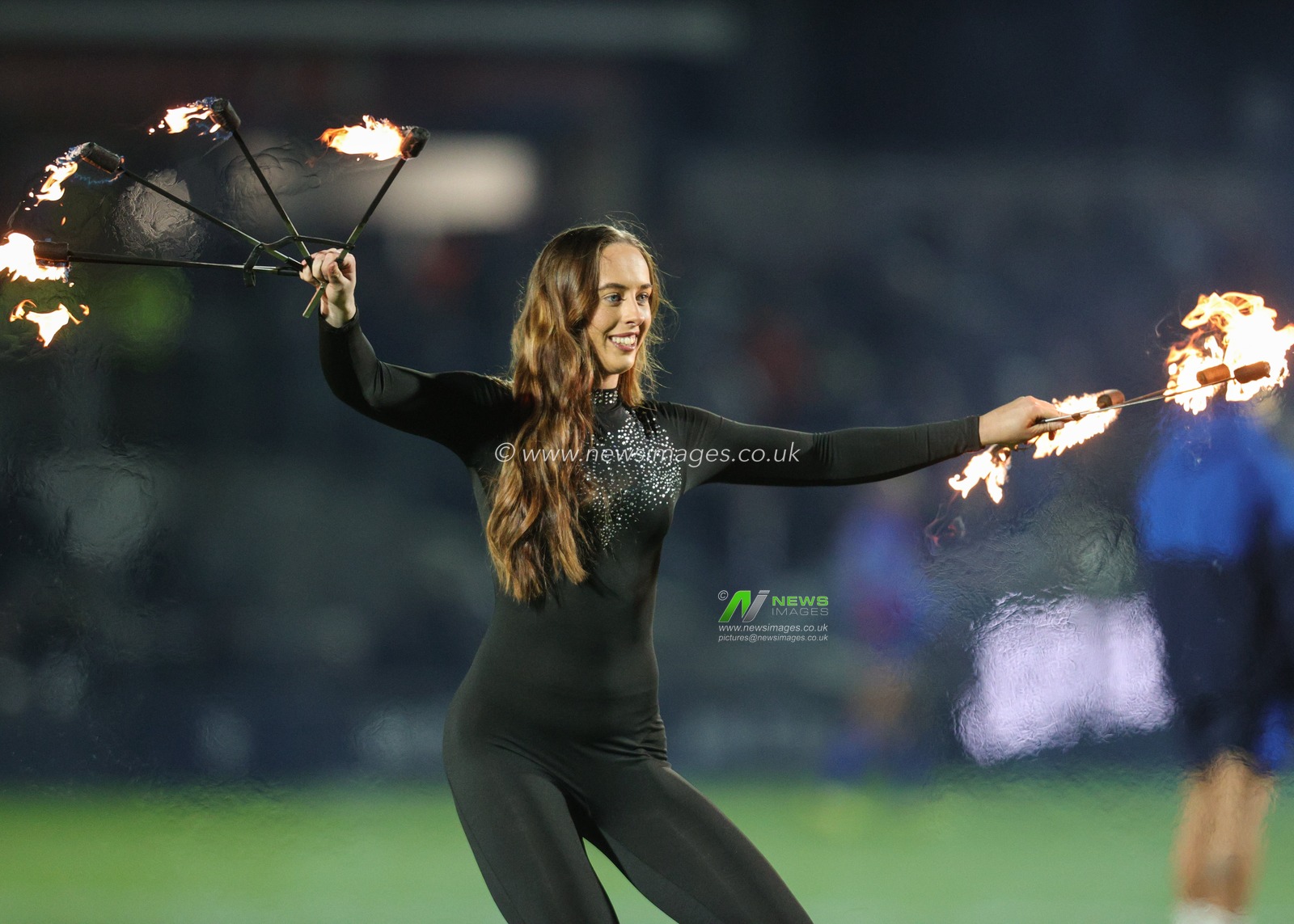 Entertainers during the Betfred Super League Round 1 match Wakefield Trinity vs Toulouse Olympique at DIY Kitchens Stadium, Wakefield, United Kingdom on 14 February 2026

(Photo by Richard Bierton/News Images)