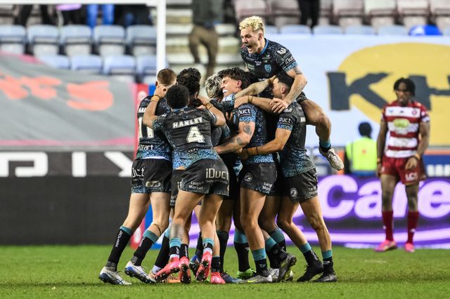 Betfred Super League Round 1 League Wigan Warriors v Leigh Leopards