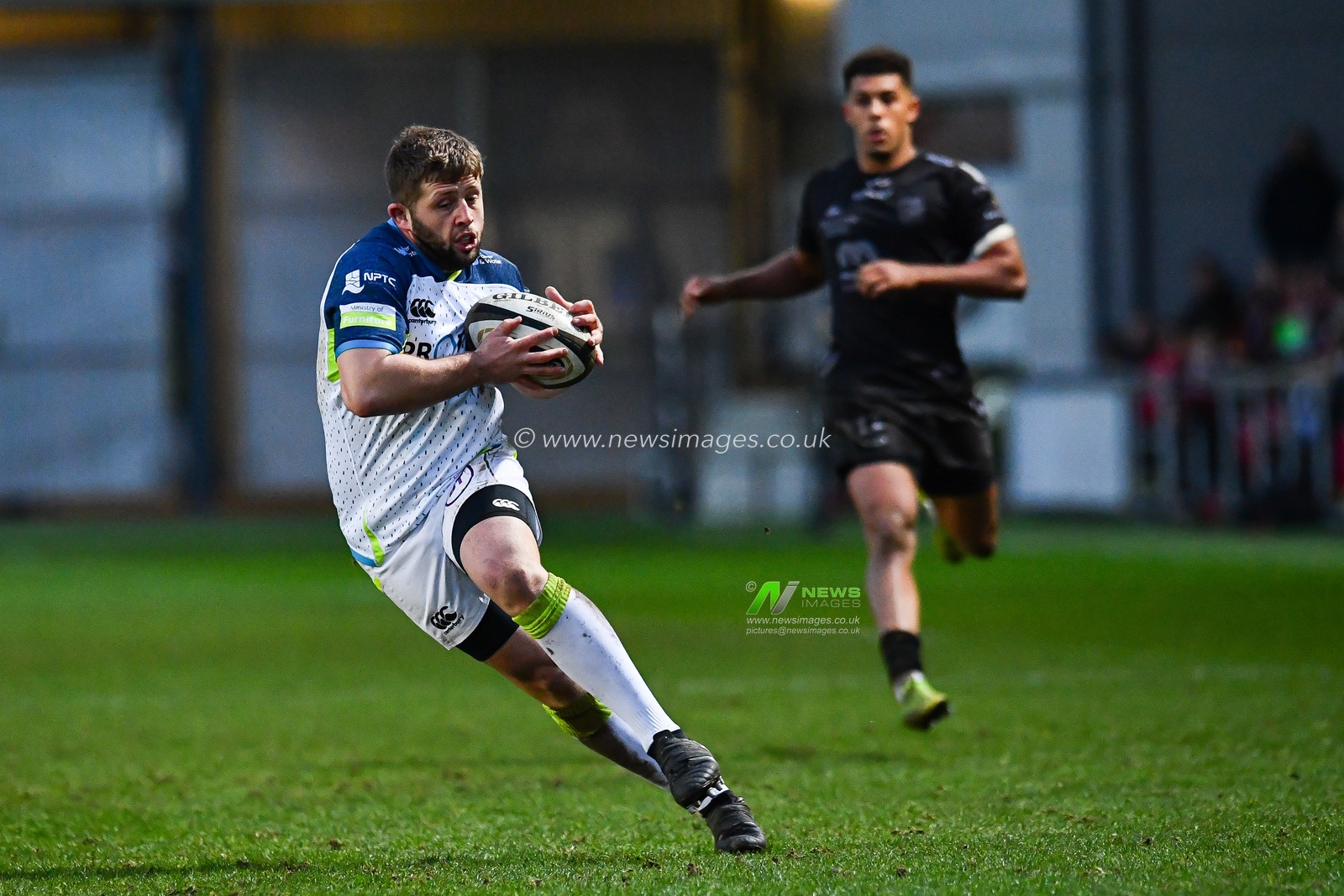 4th January 2020, Rodney Parade, Newport, Wales; Guinness PRO14, Dragons Rugby v Ospreys : Scott Otten of Ospreys in action during todays match

Credit: Craig Thomas/News Images