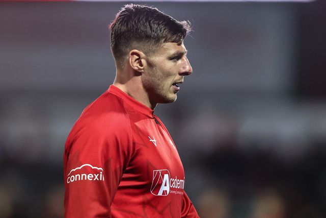 Tom Davies of Hull KR in the pre-game warm up during the Betfred Super League round 6 match Hull KR vs St Helens at Sewell Group Craven Park, Hull, United Kingdom on 27 March 2026

(Photo by Alfie Cosgrove/News Images)