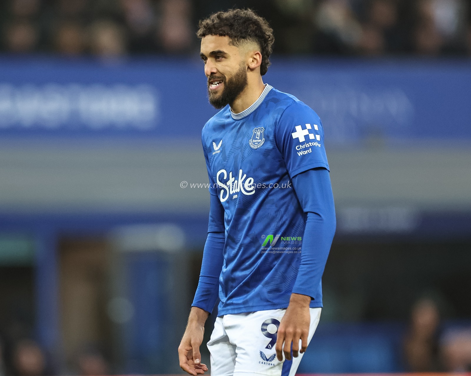 Dominic Calvert-Lewin of Everton during the Premier League match Everton vs Chelsea at Goodison Park, Liverpool, United Kingdom, 22nd December 2024

(Photo by Mark Cosgrove/News Images)