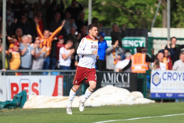 Sky Bet League 2 Sutton United v Bradford City