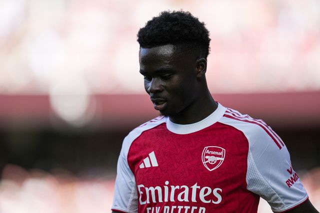 Bukayo Saka of Arsenal during the Pre-season friendly match Arsenal vs Athletic Bilbao at Emirates Stadium, London, United Kingdom, 9th August 2025

(Photo by Harvey Murphy/News Images)