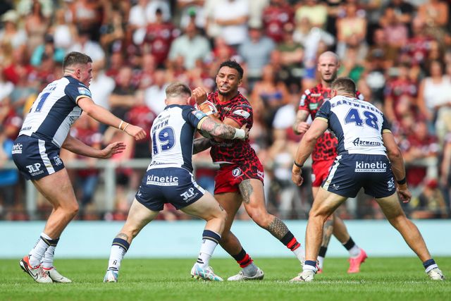 Betfred Super League Round 21 Leigh Leopards v Hull FC