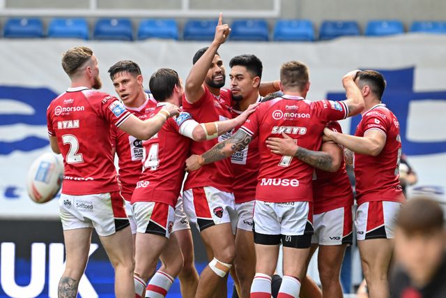 Betfred Super League Round 25 Salford Red Devils v Catalans Dragons