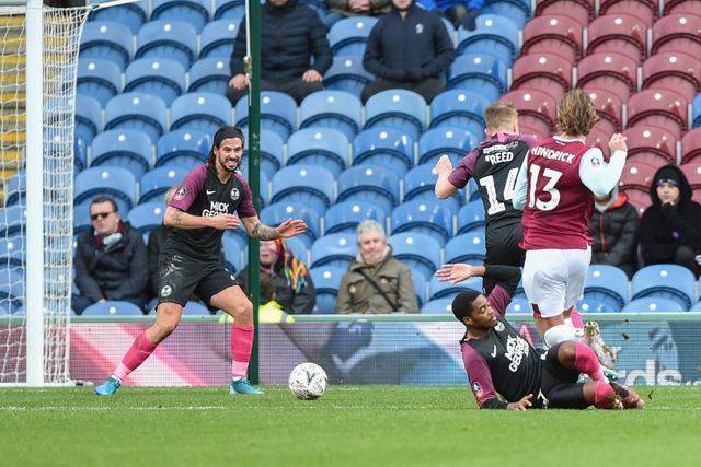 Emirates FA Cup Burnley v Peterborough