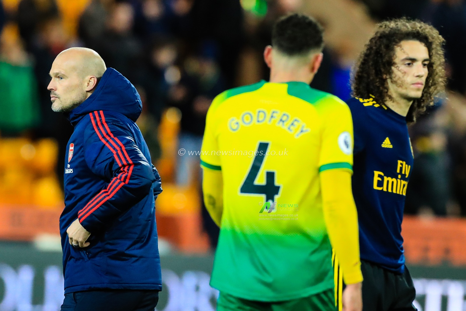 1st December 2019, Carrow Road, Norwich, England; Premier League, Norwich City v Arsenal : Freddie Ljungberg manager of Arsenal following the final whistle

Credit: Georgie Kerr/News Images