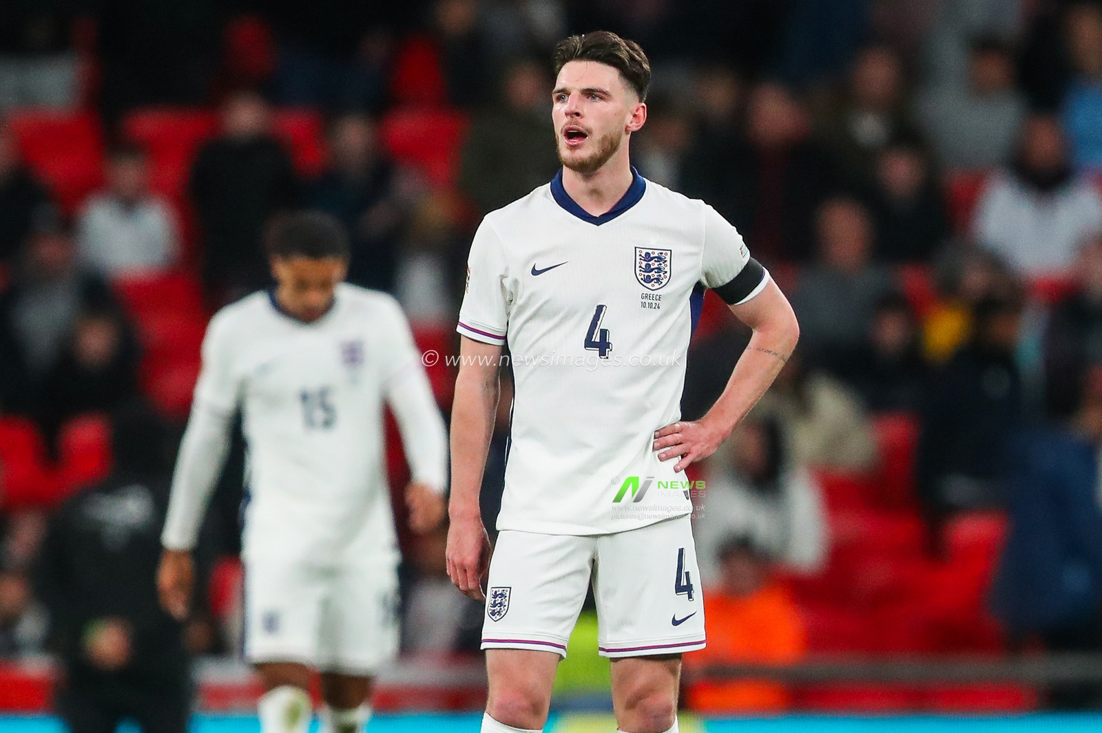 during the UEFA Nations League - League B - Group B2 - match England vs Greece at Wembley Stadium, London, United Kingdom, 10th October 2024

(Photo by Gareth Evans/News Images)