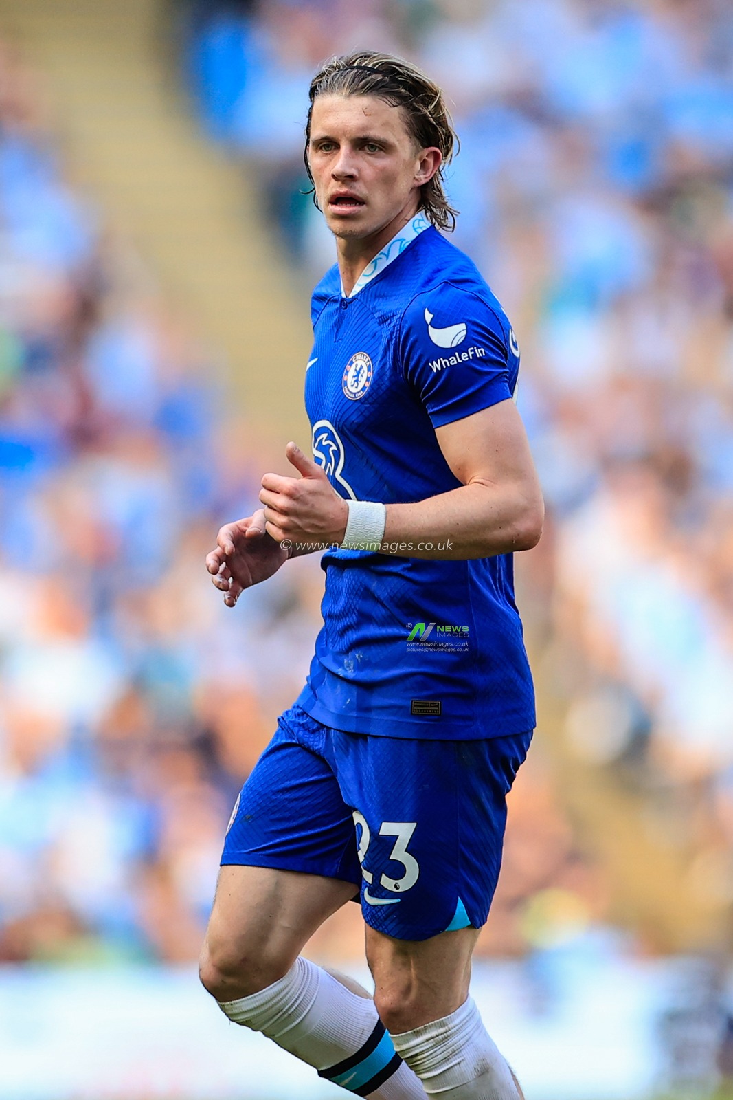 Conor Gallagher #23 of Chelsea during the Premier League match Manchester City vs Chelsea at Etihad Stadium, Manchester, United Kingdom, 21st May 2023

(Photo by Conor Molloy/News Images)