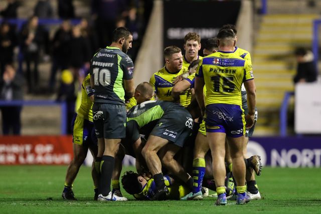 Betfred Super League Round 2 Warrington Wolves v Catalans Dragons
