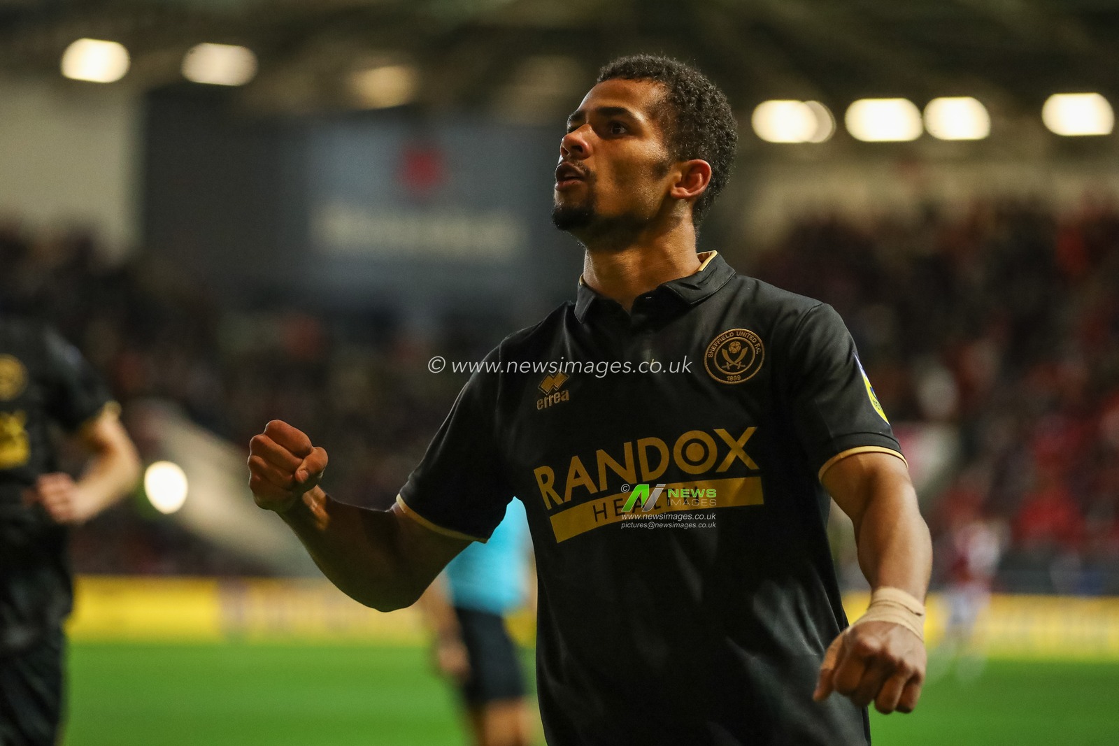 Iliman Ndiaye #29 of Sheffield United celebrates his goal to make it 0-1 during the Sky Bet Championship match Bristol City vs Sheffield United at Ashton Gate, Bristol, United Kingdom, 1st November 2022

(Photo by Gareth Evans/News Images)