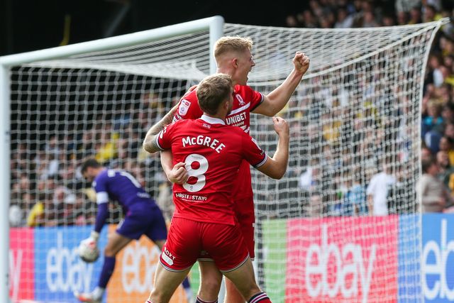 Sky Bet Championship Watford v Middlesbrough