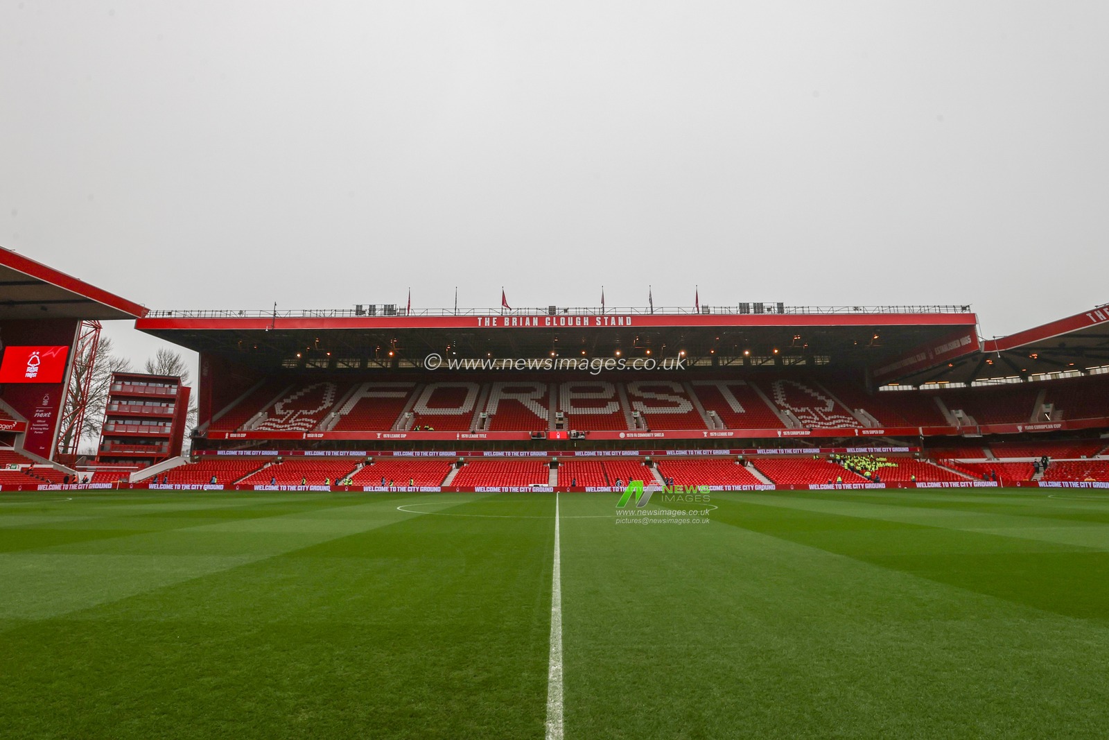 A general view of City Ground during the Premier League match Nottingham Forest vs Tottenham Hotspur at City Ground, Nottingham, United Kingdom, 26th December 2024

(Photo by Alfie Cosgrove/News Images)