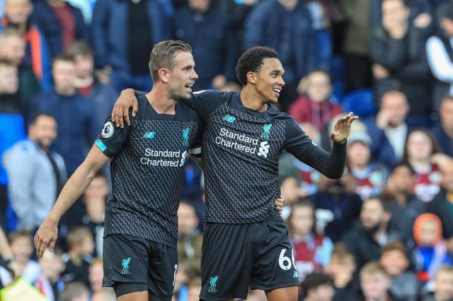 Premier League Football, Burnley vs Liverpool