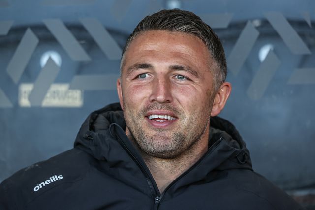 Sam Burgess Head Coach of Warrington Wolves during the Betfred Super League Round 26 match Hull FC vs Warrington Wolves at MKM Stadium, Hull, United Kingdom, 13th September 2025

(Photo by Alfie Cosgrove/News Images)
