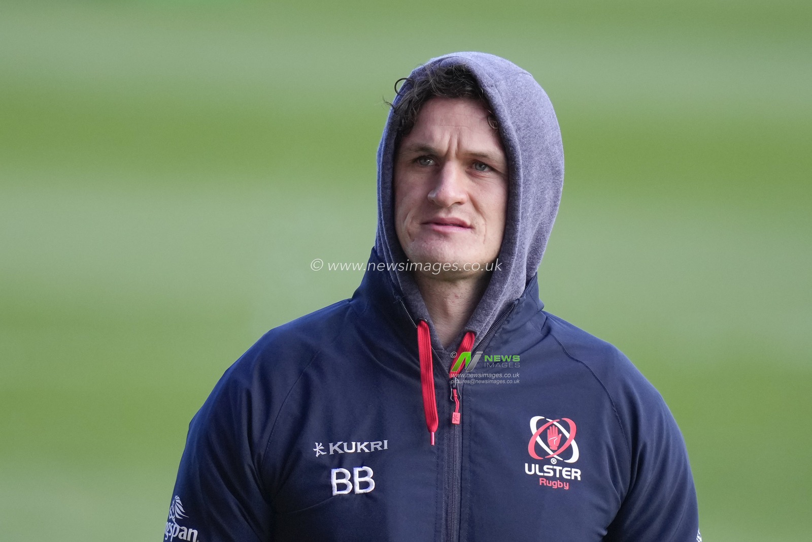 Billy Burns #10 of Ulster Rugby inspects the pitch before the European Champions Cup Group B match Sale Sharks vs Ulster Rugby at AJ Bell Stadium, Eccles, United Kingdom, 11th December 2022

(Photo by Steve Flynn/News Images)