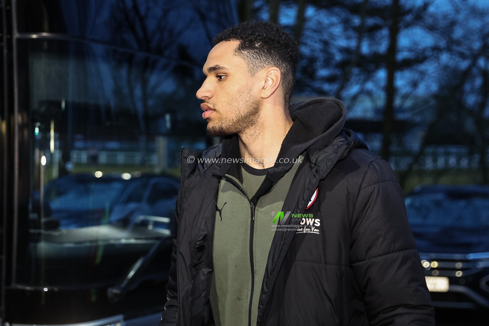 Jon Russell of Barnsley arrives during the Sky Bet League 1 match Carlisle United vs Barnsley at Brunton Park, Carlisle, United Kingdom, 12th March 2024

(Photo by Mark Cosgrove/News Images)