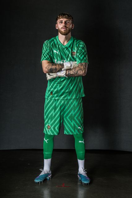 Blackpool Away kit Photoshoot
