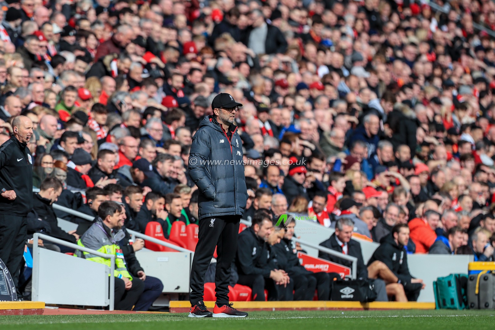 7th March 2020, Anfield, Liverpool, England; Premier League, Liverpool v Bournemouth : Jurgen Klopp manager of Liverpool during the game