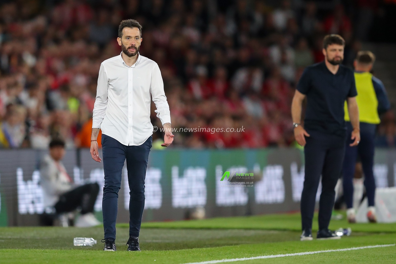Carlos CorberÃ¡n manager of West Bromwich Albion, during the Sky Bet Championship Play-Off Semi-Final Second Leg match Southampton vs West Bromwich Albion at St Mary's Stadium, Southampton, United Kingdom, 17th May 2024

(Photo by Gareth Evans/News Images)