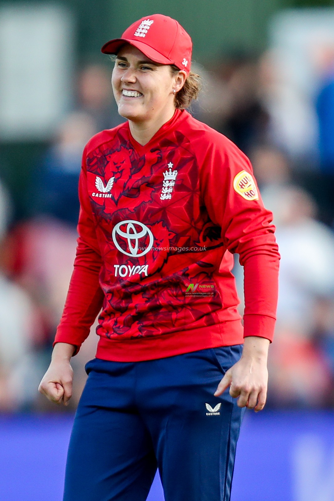 Nat Sciver-Brunt of England Women reacts during the 1st Vitality IT20 Series England Women v West Indies Women at The Spitfire Ground, Canterbury, United Kingdom, 21st May 2025

(Photo by Izzy Poles/News Images)