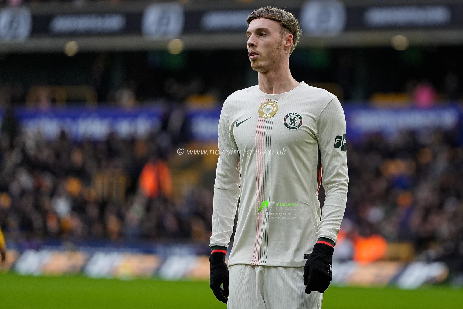 Cole Palmer of Chelsea during the Premier League match Wolverhampton Wanderers vs Chelsea at Molineux, Wolverhampton, United Kingdom on 07 February 2026

(Photo by Maynard Manyowa/News Images)